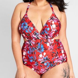 NEW Modcloth Sonia one-piece swimsuit size 1X